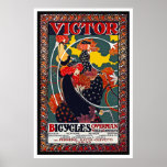 Bicycle Poster:  Victor Bicycles - William Bradley