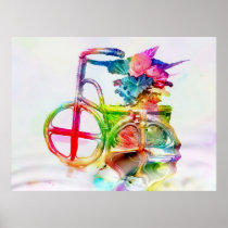 Bicycle pot posters