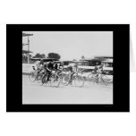 Bicycle Race in Washington, DC 1925 Card