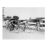 Bicycle Race, Washington, D.C.: 1925 Postcard