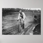 Bicycle Racer at the 6-day Washington DC Race Print