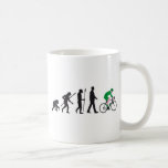 bicycle racing evolution coffee mug