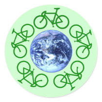 Bicycle Recycle Products stickers by BicycleFun Bicycle Recycle Products stickers