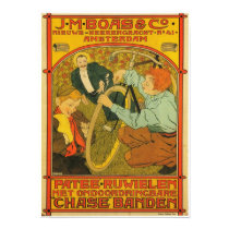 Bicycle Repair Advertisement Poster posters