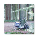 Bicycle Resting Refrigerator Magnet