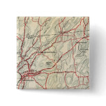 Bicycle Roads in New York and Conneticut 2 Pinback Buttons