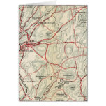 Bicycle Roads in New York and Conneticut 2 Greeting Card