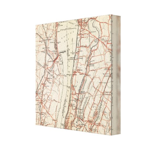 Bicycle Roads in New York and Conneticut 7 Canvas Prints