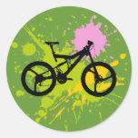 Bicycle Round Stickers