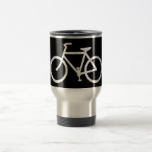 bicycle silhouette mug