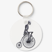 Bicycle Skeleton keychains