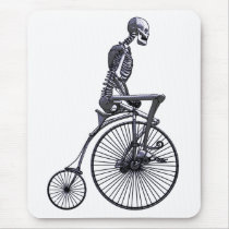Bicycle Skeleton mousepads