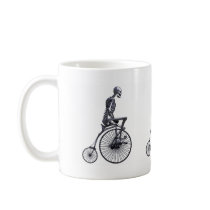 Bicycle Skeleton Coffee Mug