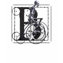 Bicycle Skeleton t-shirts by nassosvakalis Bicycle Skeleton t-shirts