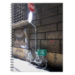 Bicycle Stop Spiral Notebooks
