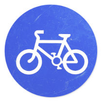 Bicycle Traffic Sign Stickers