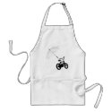 bicycle + umbrella aprons