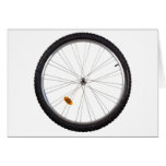 Bicycle wheel greeting cards