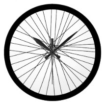 Bicycle Wheel clock
