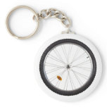 Bicycle wheel key chain