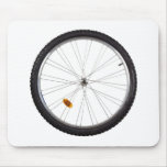 Bicycle wheel mouse pads