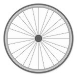 Bicycle Wheel stickers