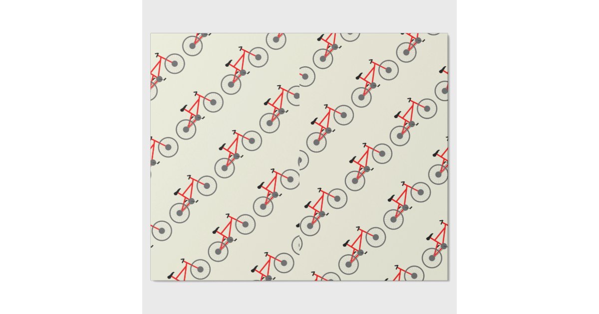 Bicycle Wrapping Paper Zazzle