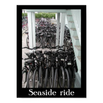 bicycles at Seaside posters by merijanian bicycles at Seaside posters