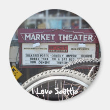 Bicycles at the Theater Magnet