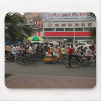 Bicycles - Chendu, China mousepads by Thorninger Bicycles - Chendu, China mousepads