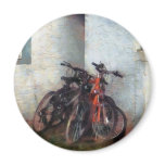 Bicycles in Yard magnets
