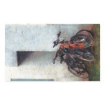 Bicycles in Yard Rectangular Stickers