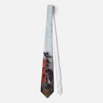 Bicycles in Yard Necktie