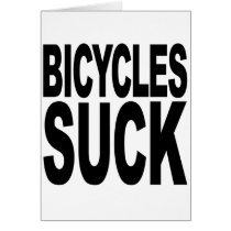 Bicycles Suck cards