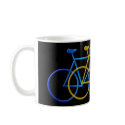 Bicyclesin3ColorsBig mugs by lharlow Bicyclesin3ColorsBig mugs