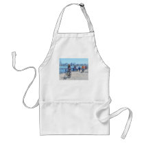 Bicycling Along Pier A Hoboken NJ aprons