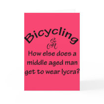 Bicycling Greeting Cards