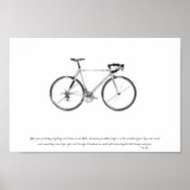 bicycling poster