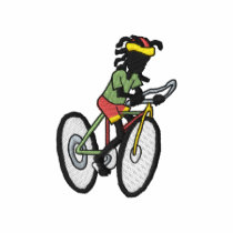 Bicyclist embroidered shirts by ZazzleEmbroidery Bicyclist embroidered shirts