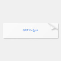 Bid-A-Wee Beach Florida Classic Design Bumper Stickers
