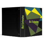 Bid Estimates Binder