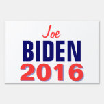 Biden 2016 yard signs