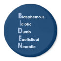 Biden Acronym magnets