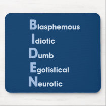 Biden Acronym mousepads