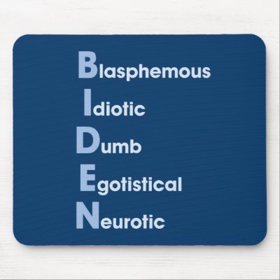 Biden Acronym Mouse Pads by hellolisa