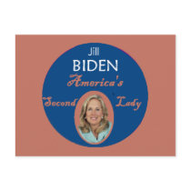 Biden Second Lady Postcard by samappleby Biden Second Lady Postcard