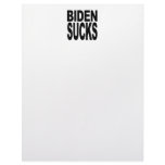 Biden Sucks Customized Letterhead