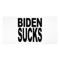 Biden Sucks Photo Card