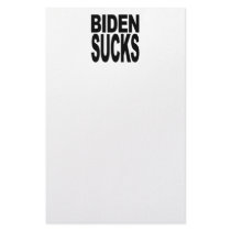 Biden Sucks stationery by MyShirtSucks Biden Sucks stationery