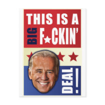 Biden - This is a  Big F'n Deal! postcards
